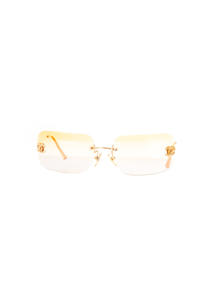Chanel Rhinestone Sunglasses - irvrsbl