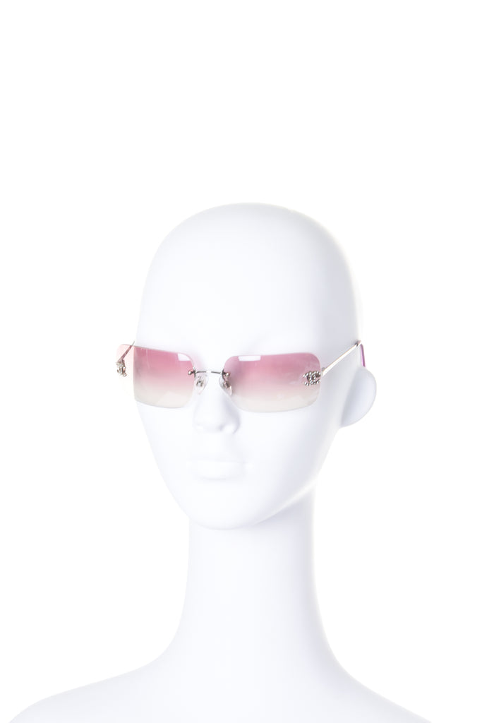 Chanel Ombre Rhinestone Sunglasses as worn by Kylie Jenner - irvrsbl