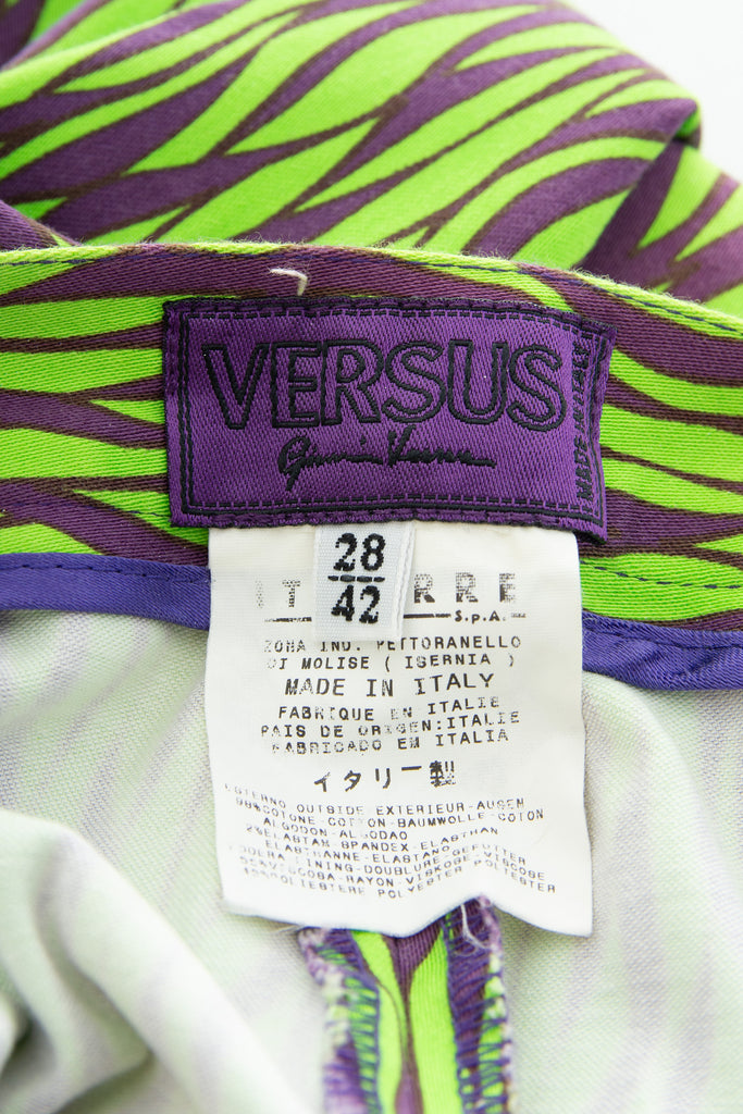 VersacePrinted Jeans- irvrsbl
