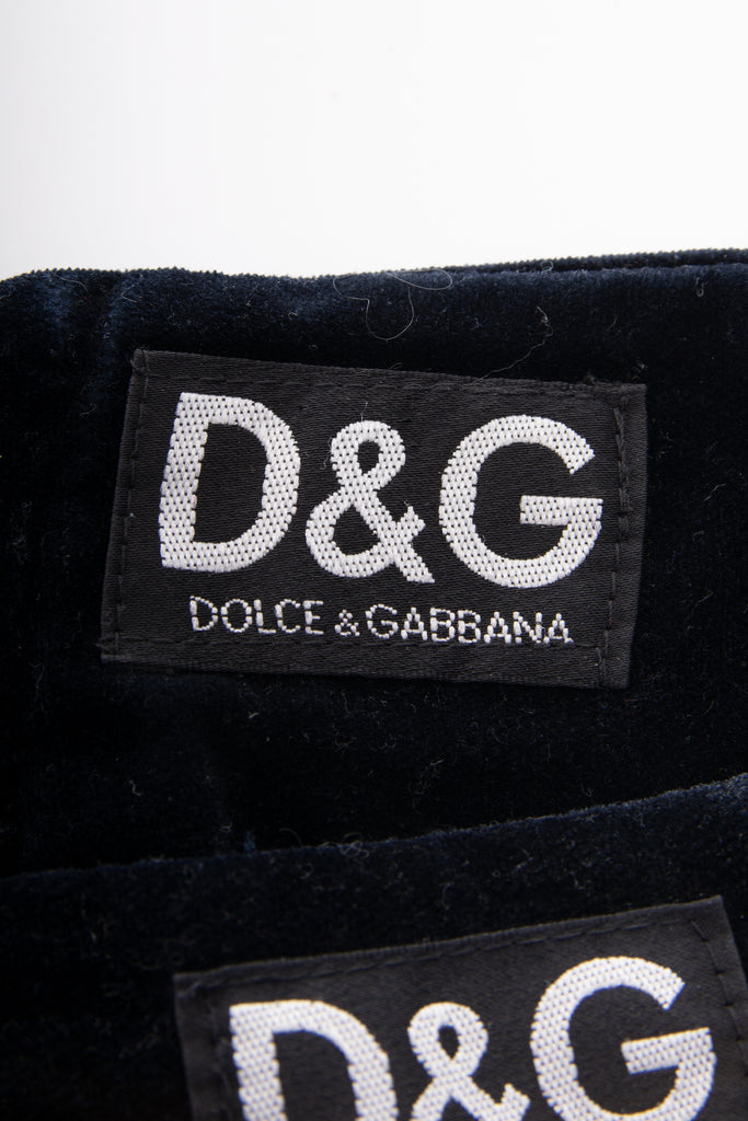 Dolce and Gabbana Velour Skirt - irvrsbl