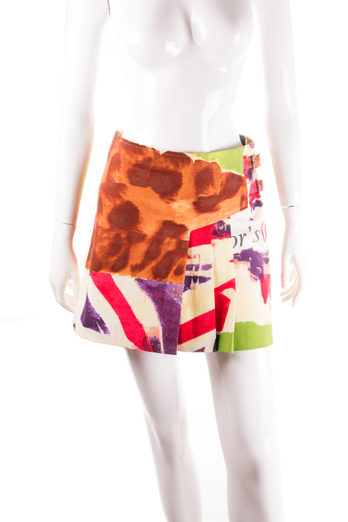 Christian Dior Animal Print Skirt - irvrsbl