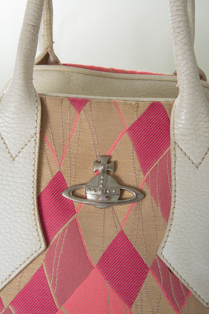 Vivienne Westwood Pink Argyle Bag - irvrsbl