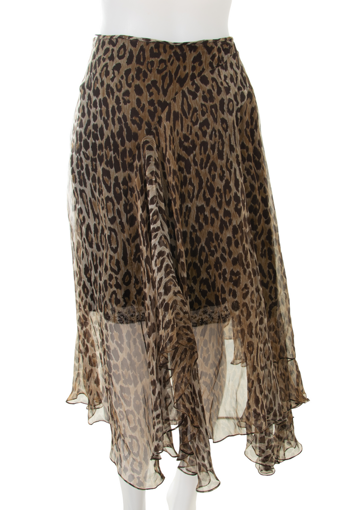 Dolce and GabbanaLeopard Skirt- irvrsbl