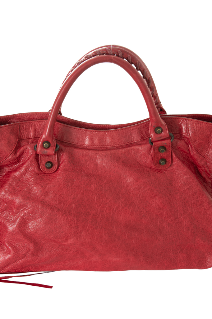 Balenciaga City Bag in Red - irvrsbl