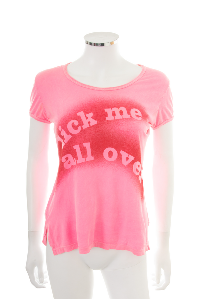 Vivienne WestwoodLick Me All Over Tshirt- irvrsbl