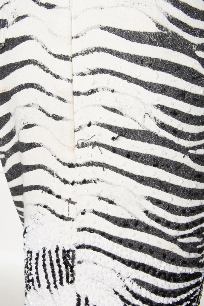 Roberto Cavalli Beaded Zebra Pants - irvrsbl