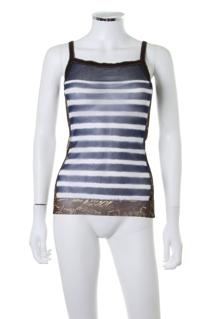 Jean Paul Gaultier Classique tank - irvrsbl