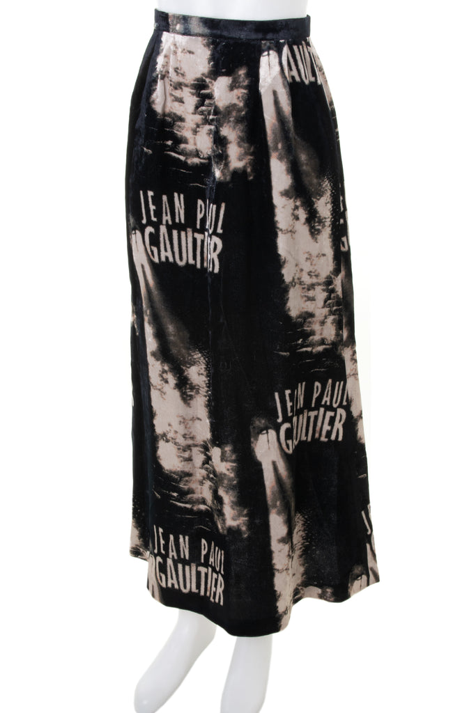 Jean Paul Gaultier Velour Skirt - irvrsbl