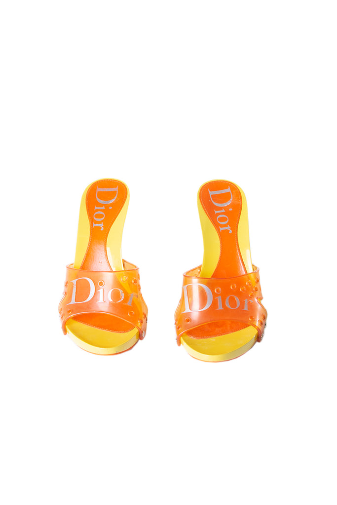 Christian Dior Jelly Heels - irvrsbl