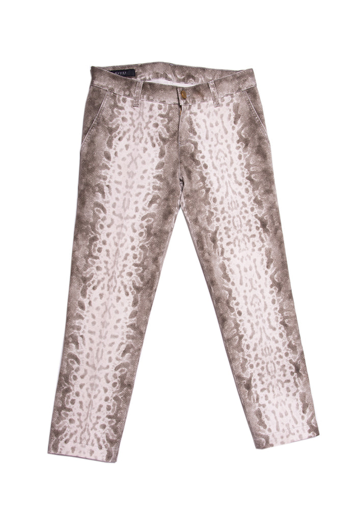 Gucci Snakeskin Jeans - irvrsbl