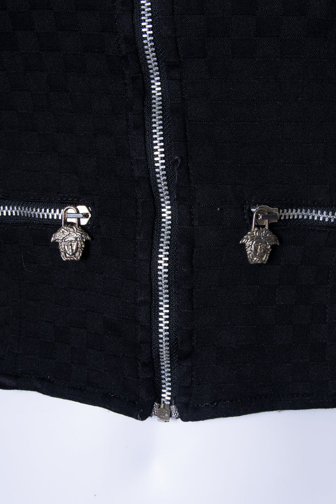 VersaceCropped Medusa Jacket- irvrsbl