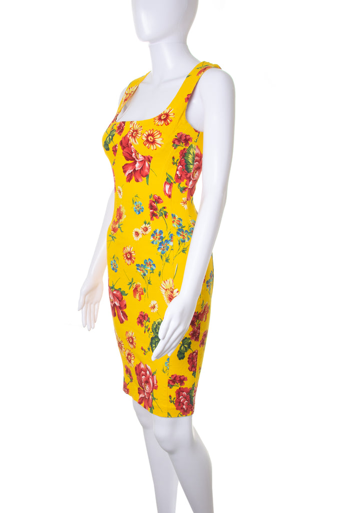 Dolce and Gabbana Boned Floral Dress - irvrsbl