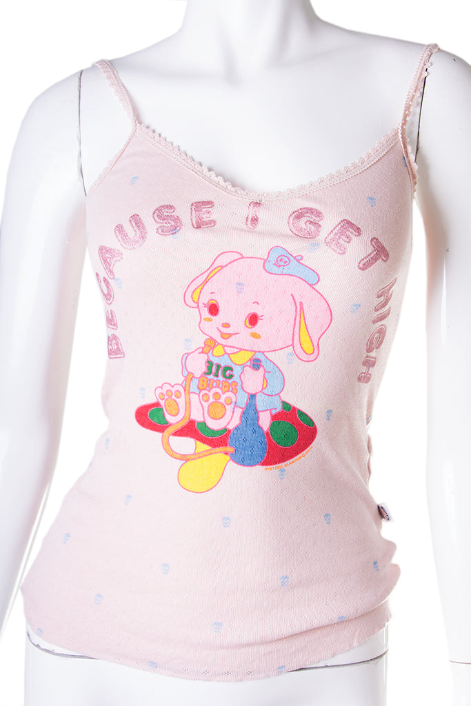 Hysteric Glamour "Because I Get High" Tank Top - irvrsbl