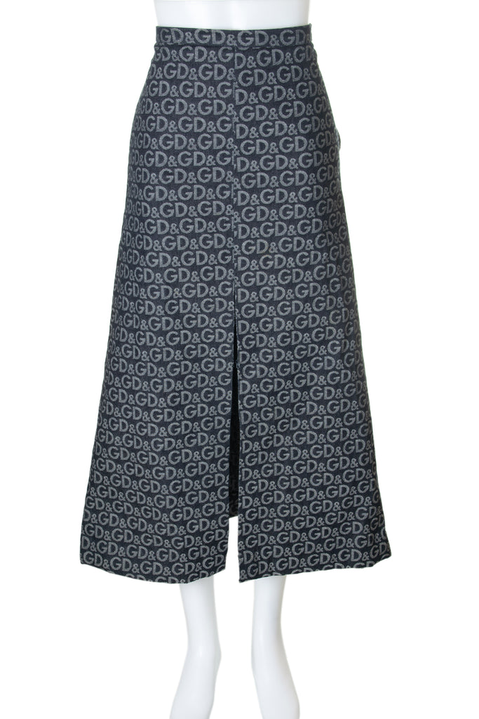 Dolce and Gabbana Monogram Skirt - irvrsbl