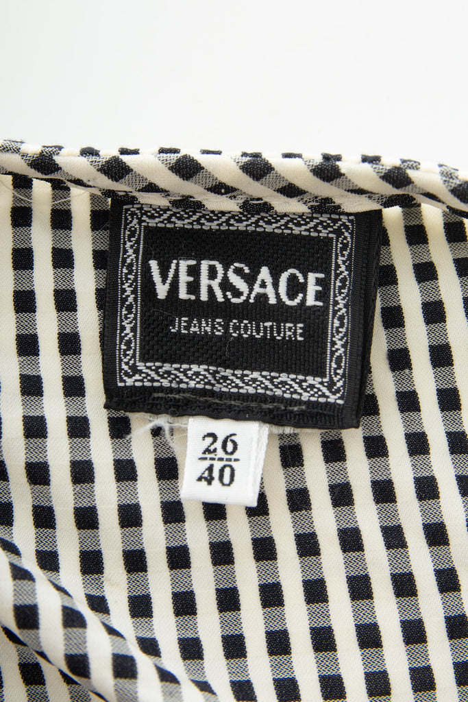 Versace Checkered Dress - irvrsbl
