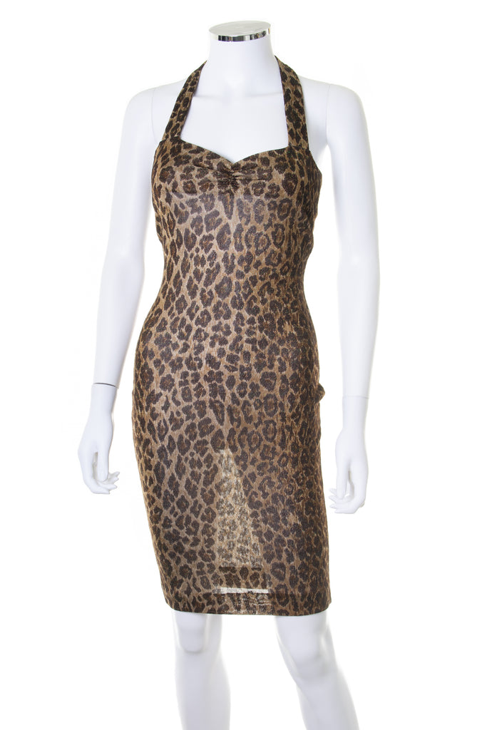 Dolce and Gabbana Glitter Lurex Dress - irvrsbl