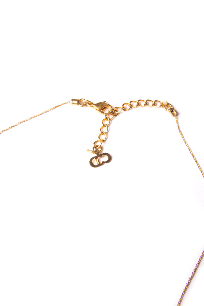 Christian Dior Logo Chain Necklace - irvrsbl