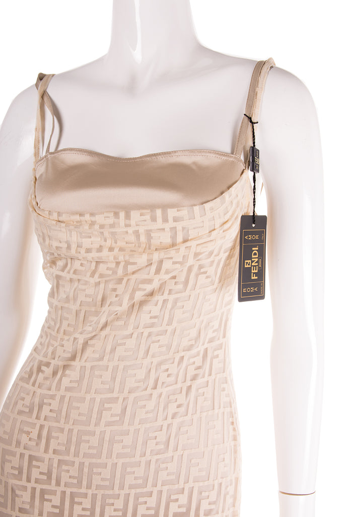 Fendi Sheer Monogram Dress - irvrsbl