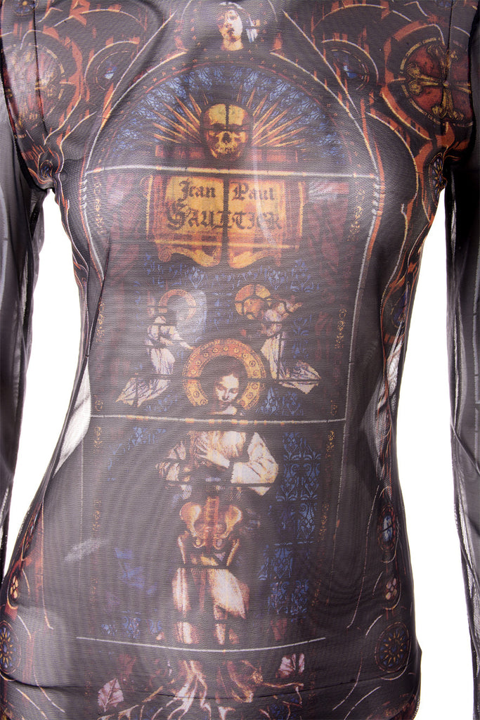 Jean Paul Gaultier Stained Glass Top - irvrsbl