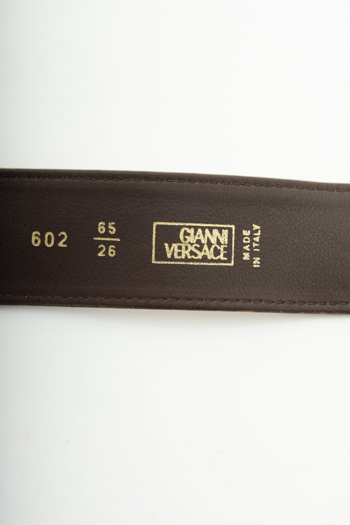 VersaceAnimal Print Belt- irvrsbl