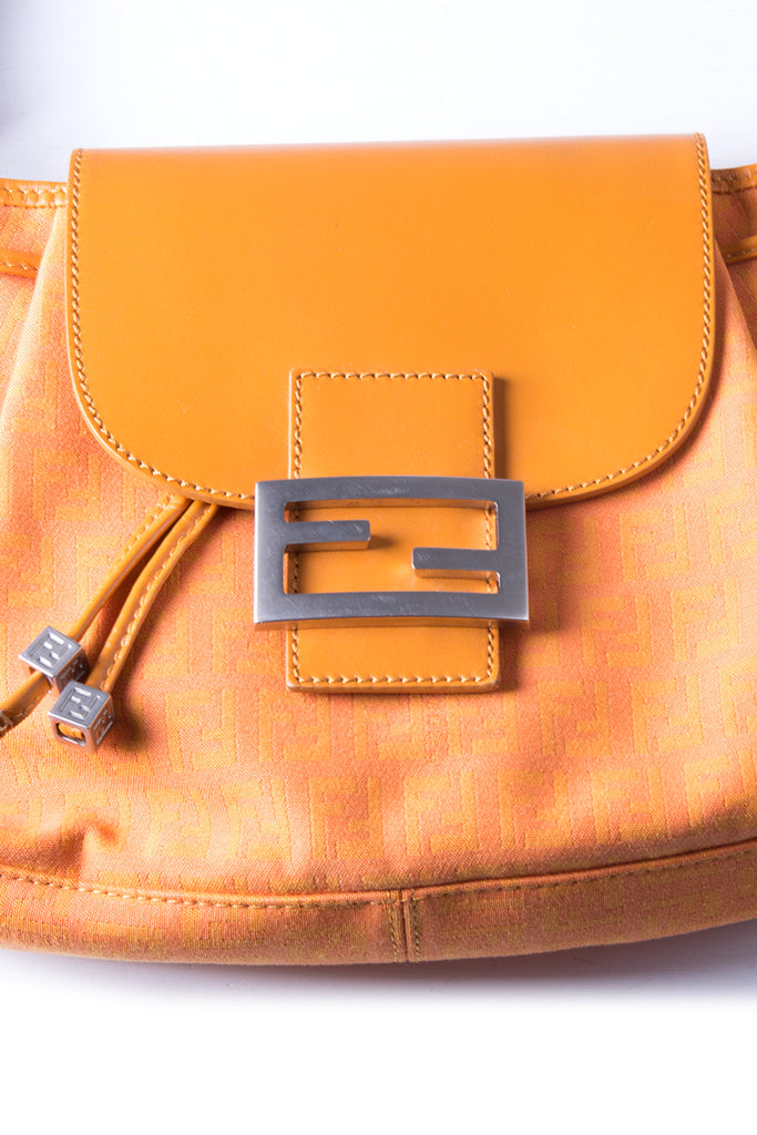 Fendi Orange Zucca Bag - irvrsbl