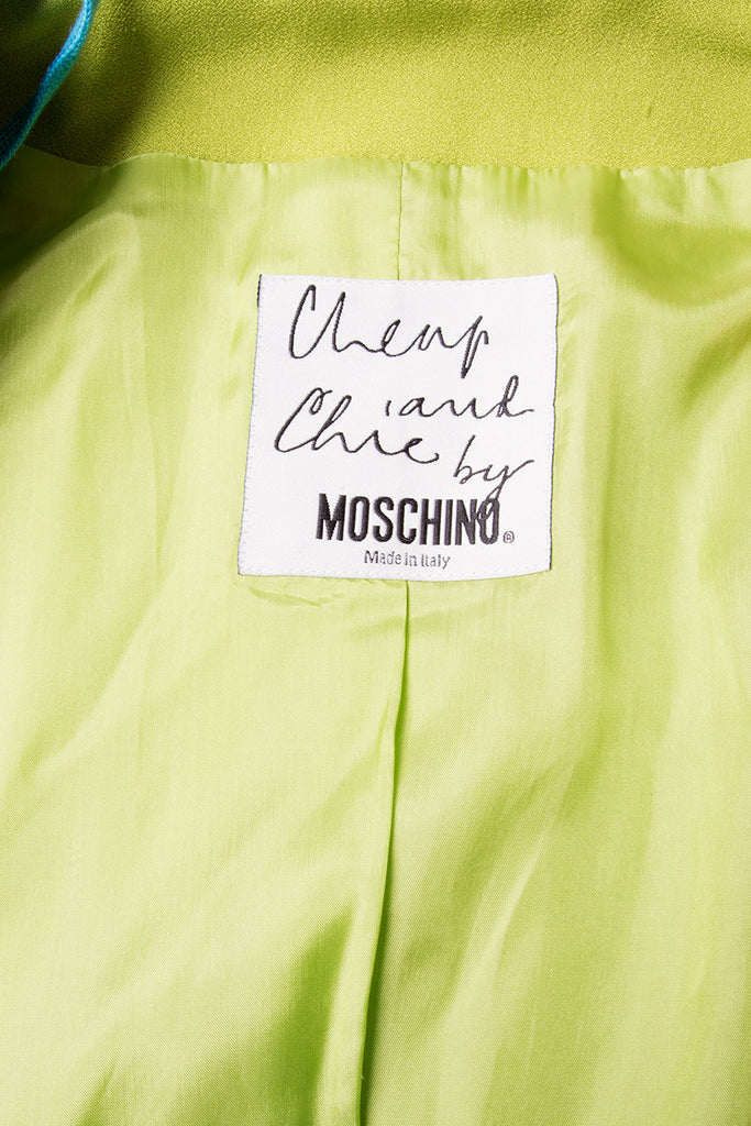 Moschino Cheap and Chic Shoelace Suit - irvrsbl