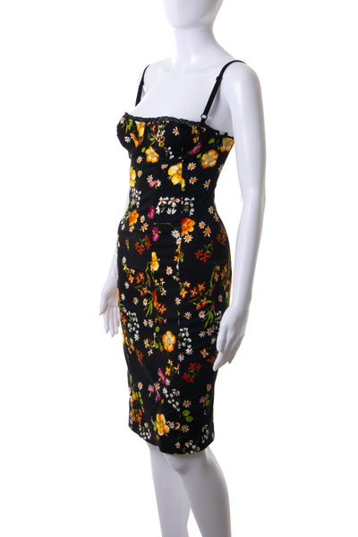 Dolce and Gabbana Floral Corset Dress