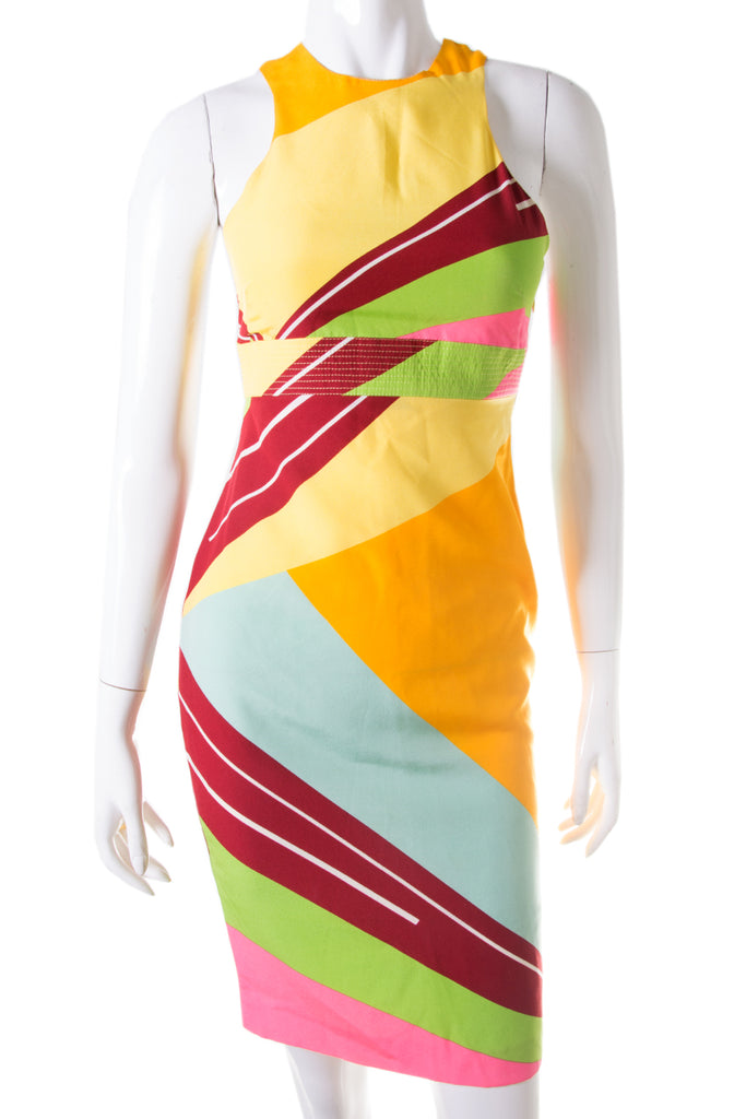Versace Colorblock Dress - irvrsbl