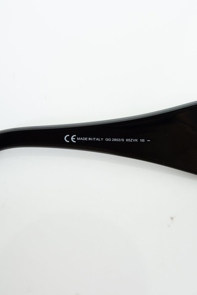 GucciOversized Shield Sunglasses- irvrsbl