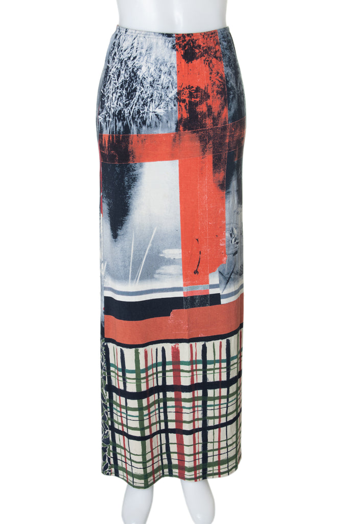 Jean Paul Gaultier Printed Skirt - irvrsbl