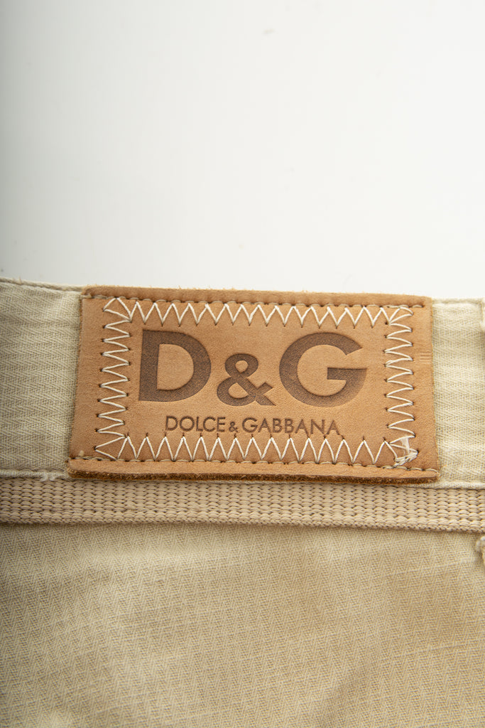 Dolce and GabbanaPrinted Cargo Pants- irvrsbl