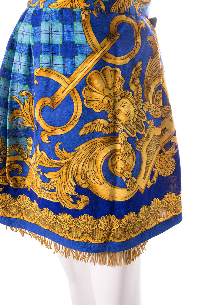 Versace Baroque Print Skirt - irvrsbl