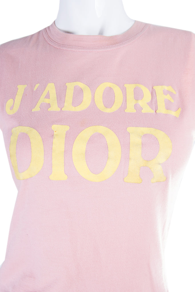 Christian Dior J'Adore Dior Top in Pink - irvrsbl