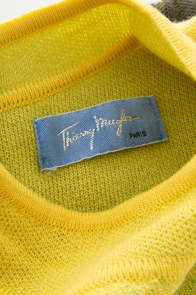 Thierry Mugler Logo Dress - irvrsbl
