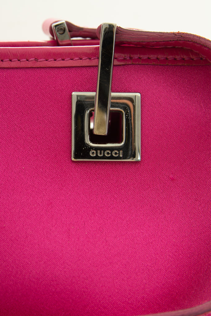 Gucci Pink Satin Bag - irvrsbl