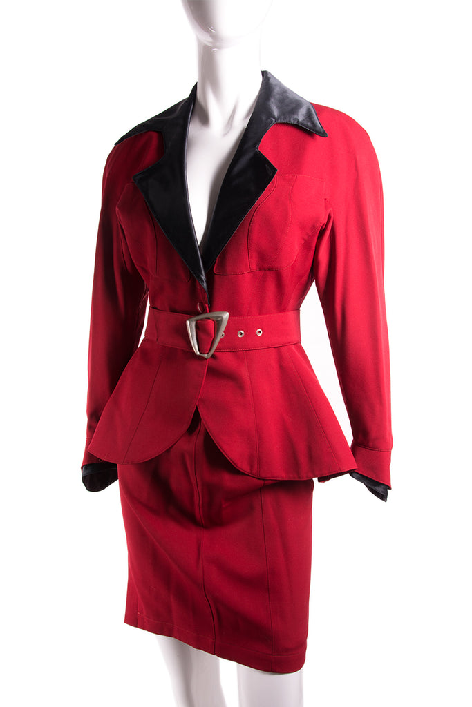 Thierry Mugler Wasp Waisted Suit - irvrsbl