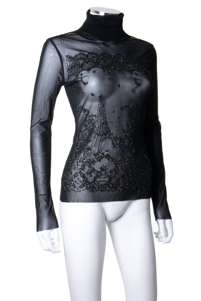 Jean Paul Gaultier Paris Mesh Top - irvrsbl