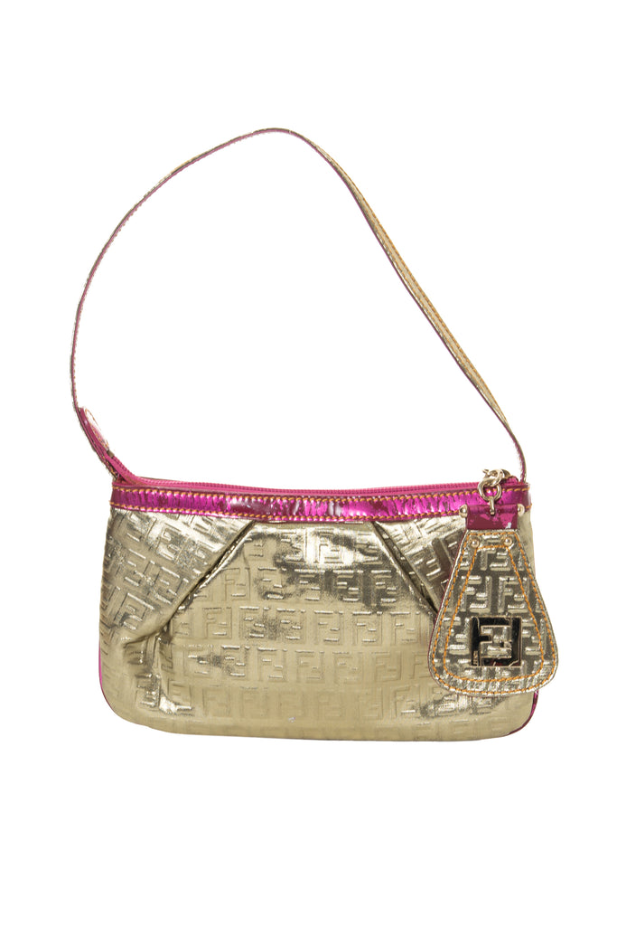 Fendi Gold Monogram Handbag - irvrsbl