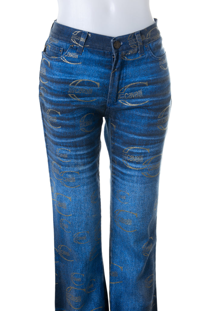 Roberto CavalliJust Cavalli Printed Jeans- irvrsbl