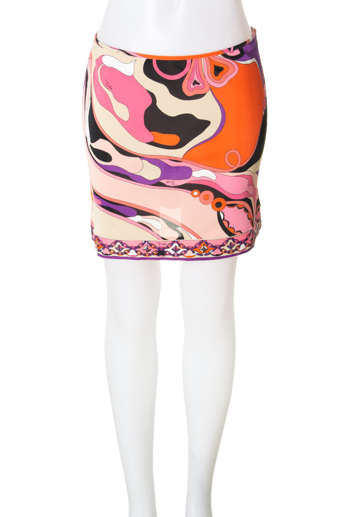 Emilio Pucci Printed Mini Skirt - irvrsbl