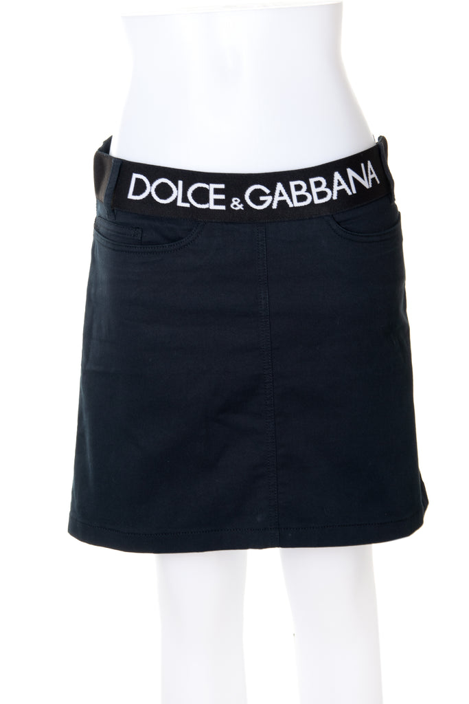 Dolce and Gabbana Logo Skirt - irvrsbl