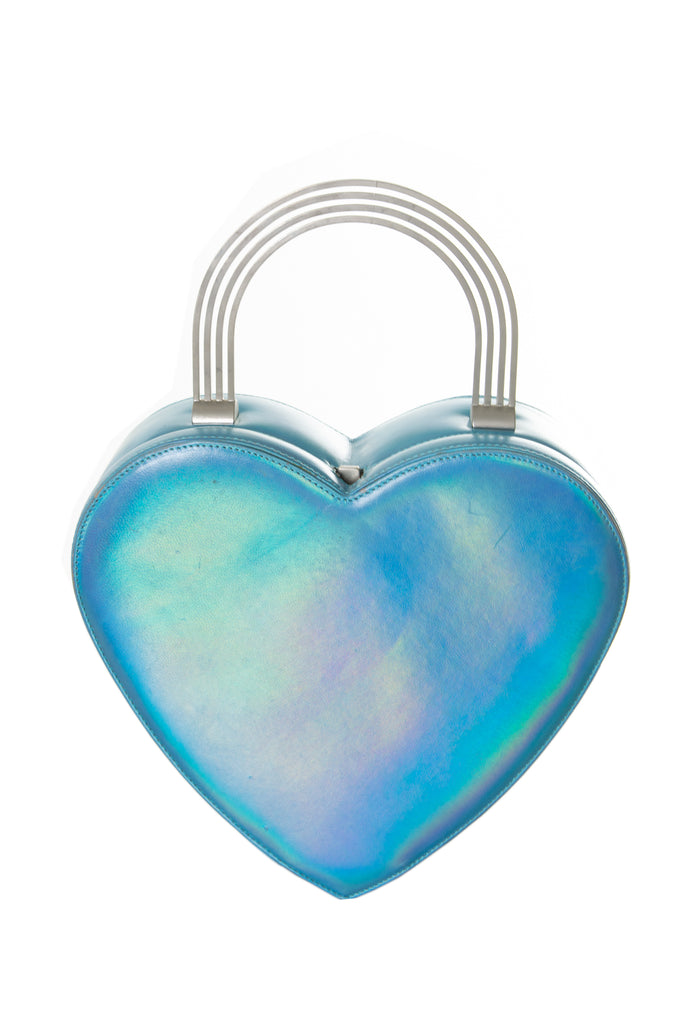 Moschino Iridescent Heart Bag - irvrsbl