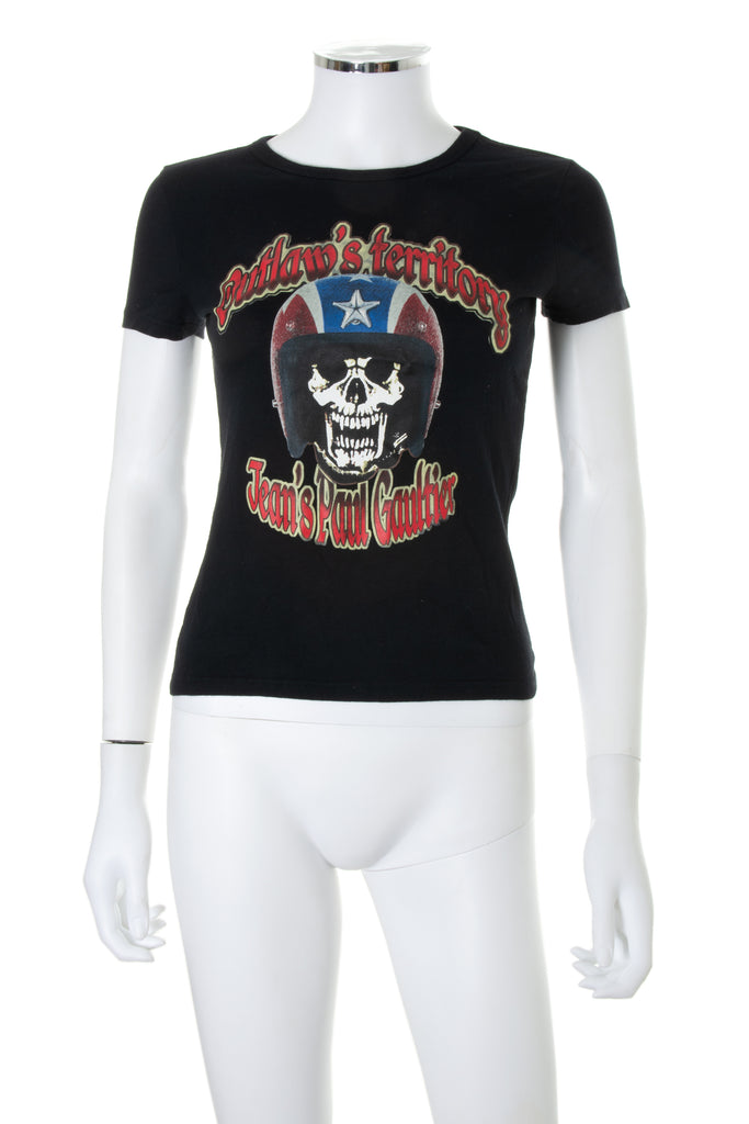Jean Paul Gaultier Skull T-Shirt - irvrsbl