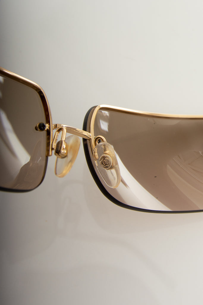 Chanel Diamanté  Sunglasses - irvrsbl