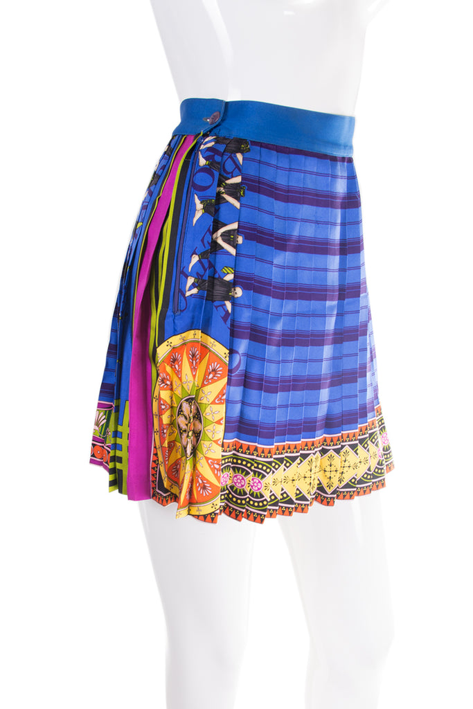Versace Baroque Pleated Skirt - irvrsbl