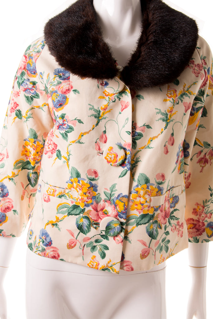 Comme Des Garcons Junya Watanabe Floral Jacket - irvrsbl