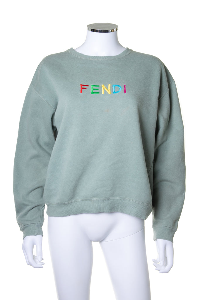 Fendi Embroidered Sweatshirt - irvrsbl