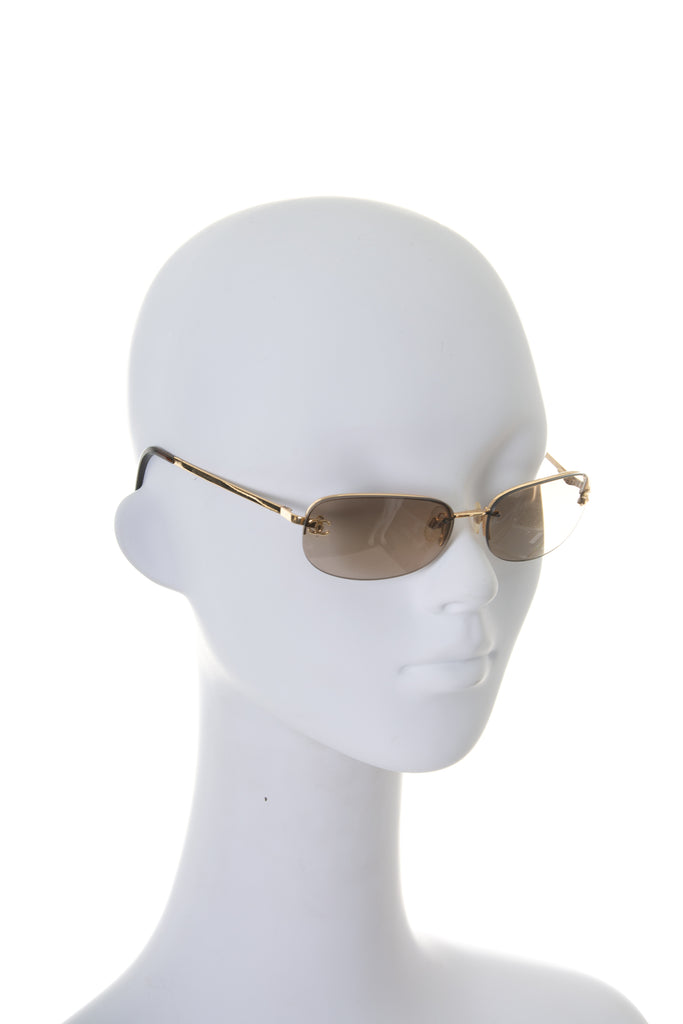 Chanel Rimless CC Sunglasses - irvrsbl