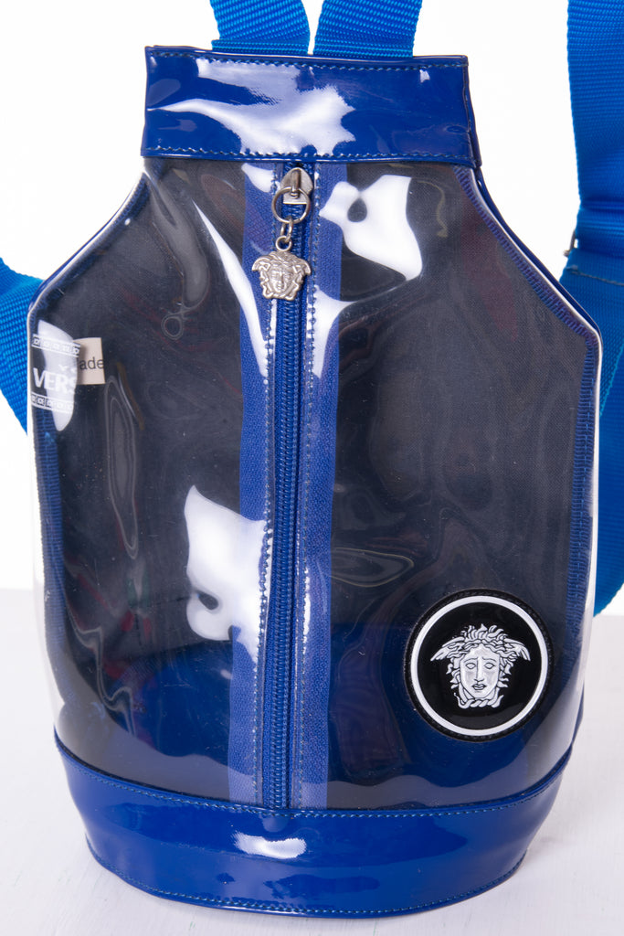 Versace Clear Backpack - irvrsbl