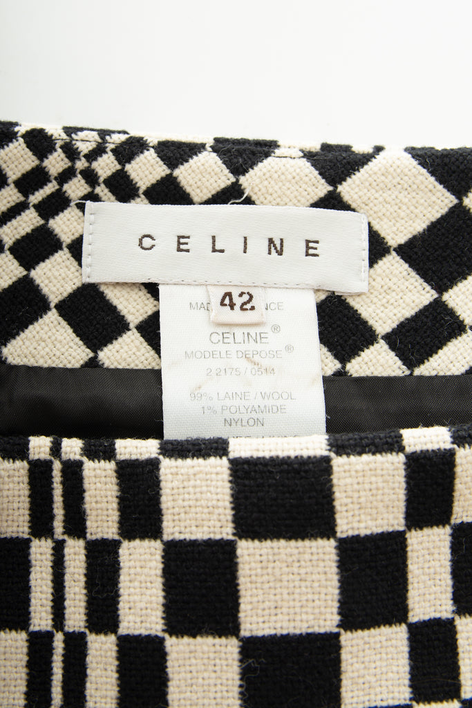 Celine Op Art Skirt - irvrsbl